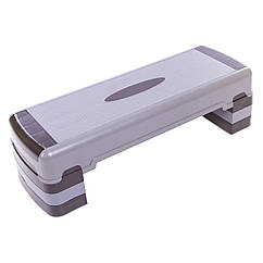 Степ-платформа FI-1579 (пластик, р-р 90Lx32Wx15-27H, чорний)
