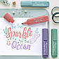 Маркер текстовий Faber-Castell Highlighter TL 46 Metallic Shimmering violet, колір фіолетовий металік, 154678, фото 8