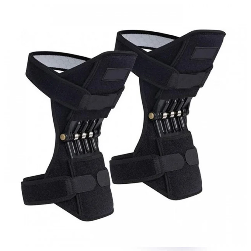 Фіксатор колінного суглоба Підсилювач Колінний стабілізатор Powerknee Nasus Sports Колінний ортез 2 шт, фото 1