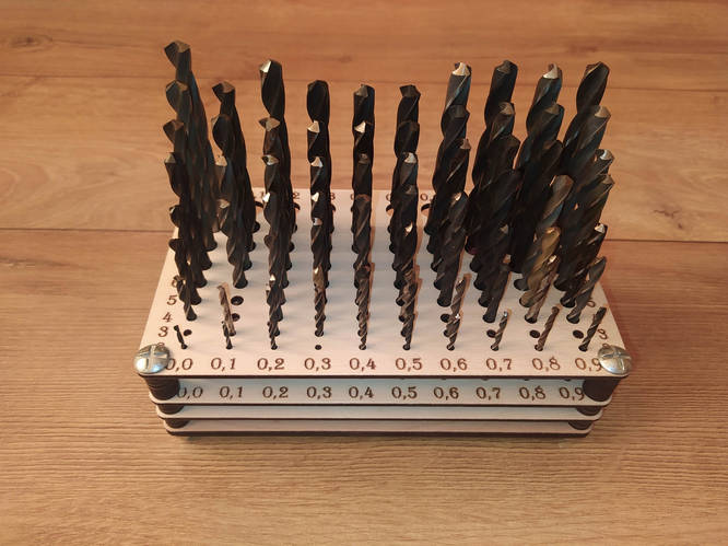 Купить Набор сверел с шагом 0,1мм, цена 4100 ₴ — Prom.ua (ID#1385430497)