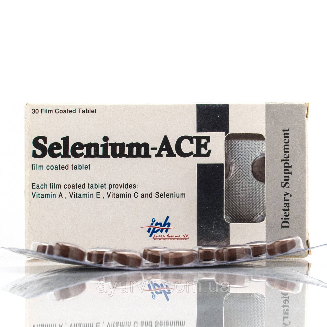 Селен АПФ В таблеток, Selenium ACE Tablets, Sigma, 30 таб