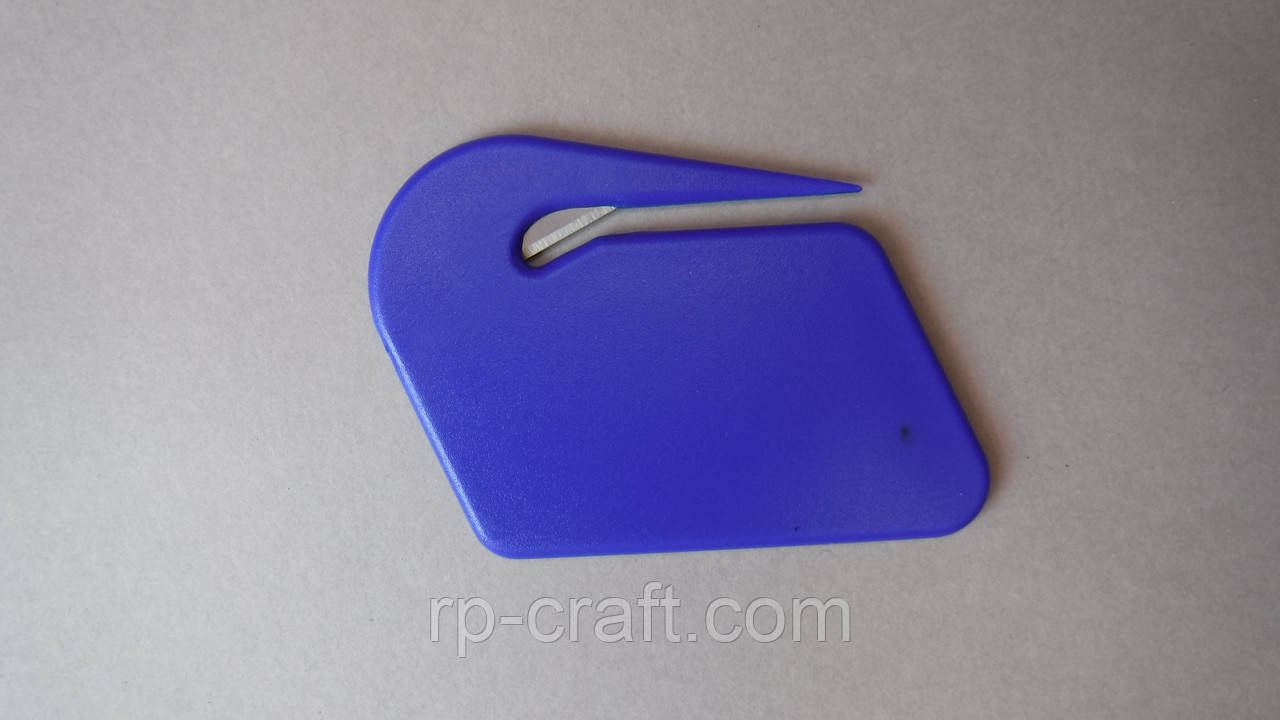 Різак для ниток, синій, 57х80 мм, фото 1
