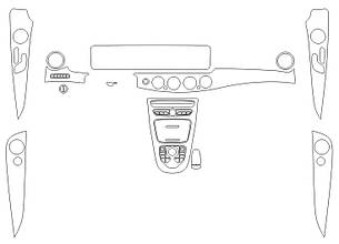 Комплект викройок для салону MERCEDES-BENZ E-CLASS 2017