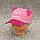 Дитяча р. 48 1-1,5 року стильна літня кепка бейсболка для дівчинки дівчинці тонка на літо бавовна 6082 Малинов, фото 2