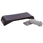 Степ-платформа Zelart FI-6293 (пластик, покриття TPR, р-р 89,5Lx35x15Hсм, чорний), фото 8