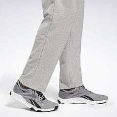Штани чоловічі спортивні reebok (рибок) Identity open сірі, фото 5