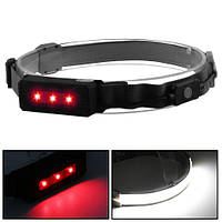 Ліхтар НА ГОЛОВУ Ліхтар на лоб Stripe Ultra bright YD-33, 37SMD (white) + 3SMD (red)