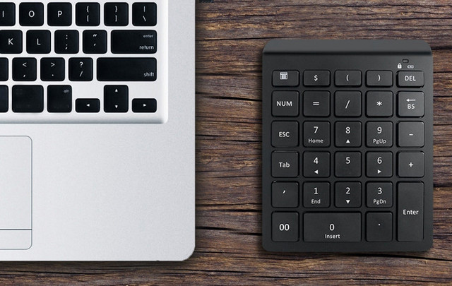 Клавіатура цифрова безпровідна bluetooth 28 клавіш