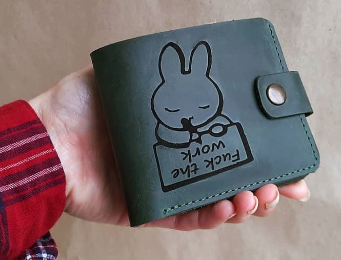 Шкіряний гаманець "Pocket", ручної роботи, натуральна шкіра, гаманець зі шкіри