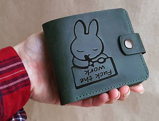 Шкіряний гаманець "Pocket", ручної роботи, натуральна шкіра, гаманець зі шкіри