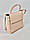 Розовая женская сумка из экокожи SD22x3, фото 3