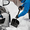 Телескопічна автомобільна лопата для снігу Fiskars X-series, фото 3