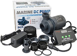 Насос Jebao DCP-3500 ультра тихий з контролером потужності 3500 л/ч, 28W, 3,5 м, фото 1
