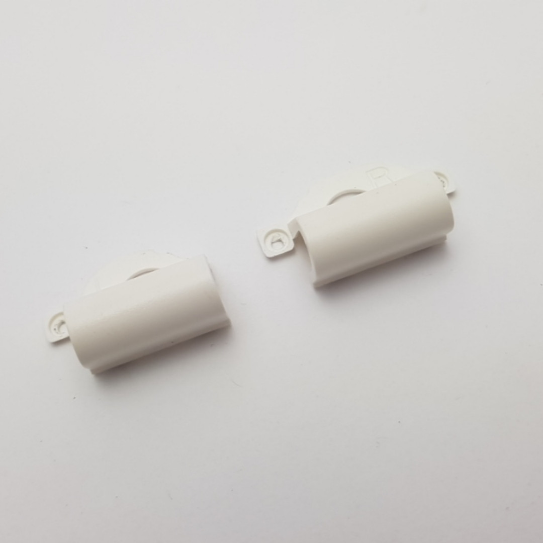 Кришка петлі lenovo 100s-11iby біла (пара) сервісний оригінал з розборки, фото 1