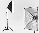 Набір постійного студійного світла Prolighting (50х70 см патрон Е27+стійка 2.2 м), фото 2