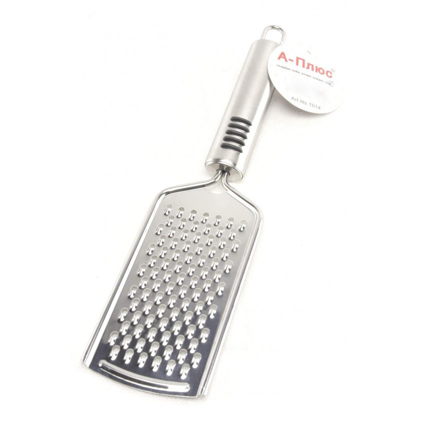 Тертка для сиру 1 грань із нержавіючої сталі A-PLUS 1014, фото 1