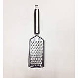 Тертка для сиру 1 грань із нержавіючої сталі A-PLUS 1014, фото 3