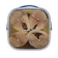 Скумбрія стейки в олії 1 кг