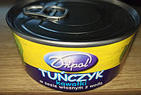 Тунец кусковой в собственном соку Dripol Tunczyk kawalki 170g