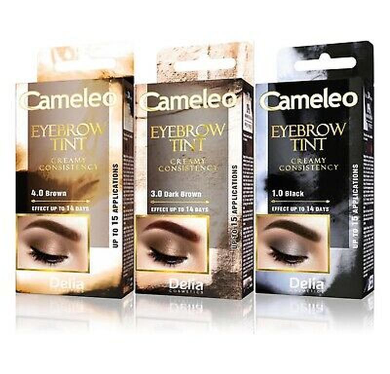 Крем-фарба для брів — Delia Eyebrow Tint Cream Cameleo (Оригінал)