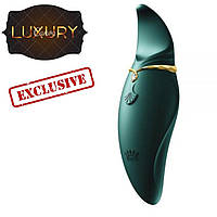 Кліторальний вибромассажер з язичком і вібрацією Zalo Hero