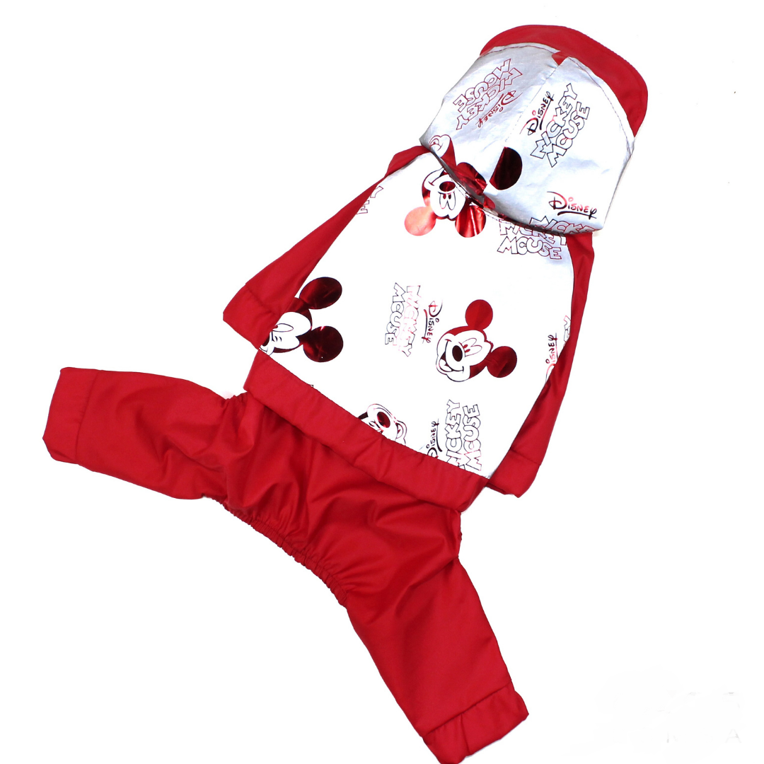 Дощовик комбінезон для собак світловідбивний "Мікі", розмір 7., фото 1