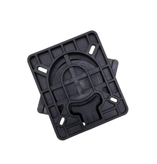 Поворотна пластина пластик TITAN SWIVEL верхня і нижня частина