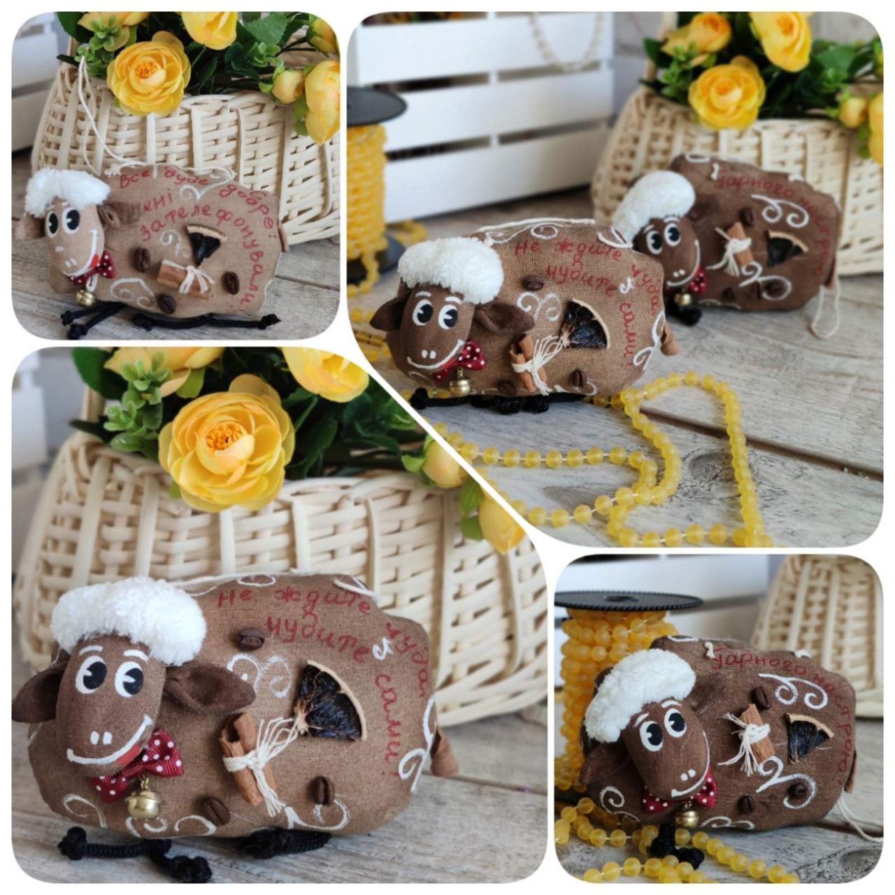 Великодній барашка "Пряничний" , 11*16 см, фото 1