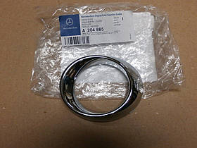 Mercedes GLK X204 2008-2012 Хромова накладка обідок на туманку ліва протитуманна фару Новий Оригінал