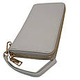 Клатч-гаманець жіночий з бантиком Classic&Style Сірий (GSK5), фото 3