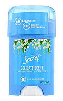 Кремовий дезодорант антиперспірант Secret Delicate Scent 40 мл