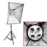 Набір постійного студійного світла Prolighting (50x70 см+ Лампи 65 Вт.), фото 6