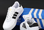 Жіночі кросівки Adidas SambaRose W, білі шкіряні кросівки адідас самба роуз, фото 4