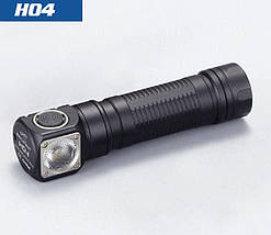 Мега потужний налобний ліхтар Skilhunt H04 1000 lm IPX-8, фото 2