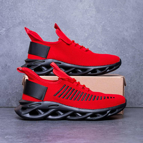 Купить Необычные стильные мужские кроссовки красные 40, цена 2530 ...