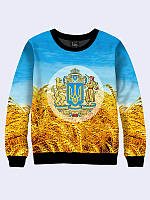 Женский свитшот Пшеница Украина