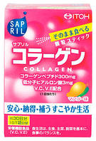 Японский коллаген ITOH Sapril Collagen 30 шт манго