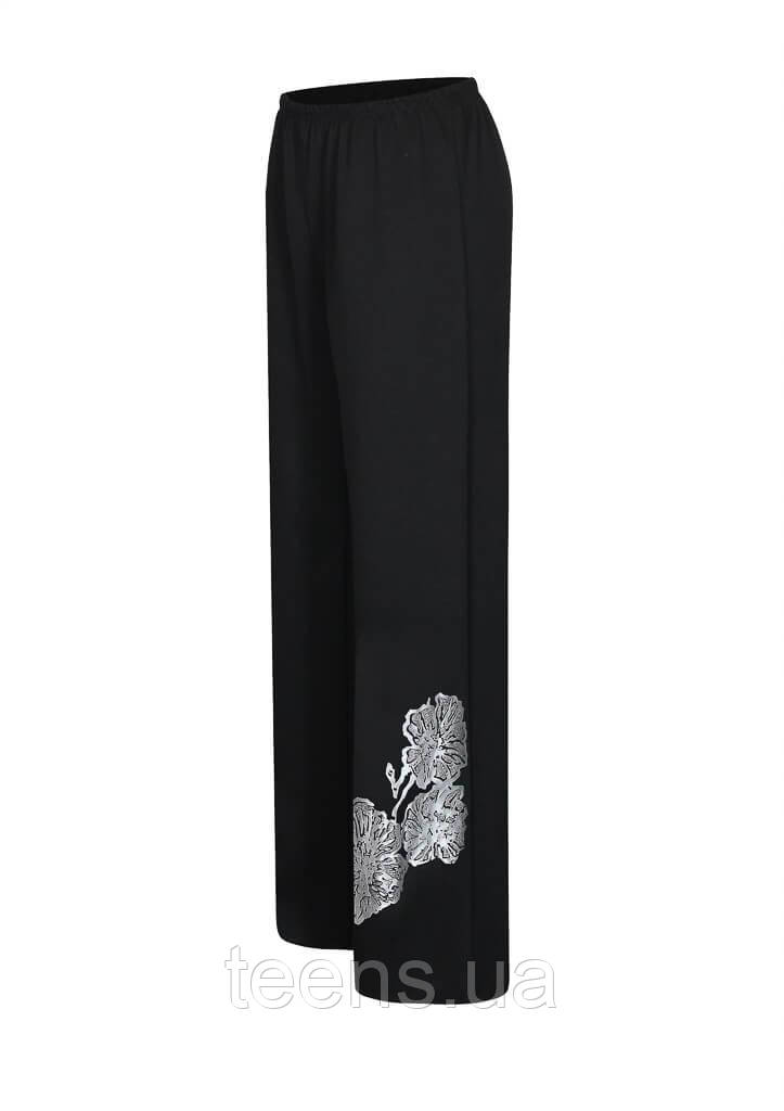 Жіночі теплі штани на зиму великих розмірів Макі, фото 1