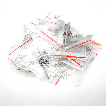 Набір діодів, стабілізронів 270 шт. (0,5W 2,4V - 33V)