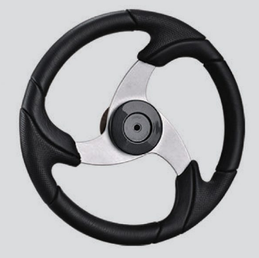 Кермо для катера Рульове колесо NAUTFLEX 360 мм для катерів та човнів, фото 1