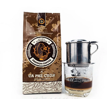 В'єтнамська Кава натуральна в зернах Premium Kopi luwak Weasel Coffee Huong Mai Cafe зернова 250g (В'єтнам)