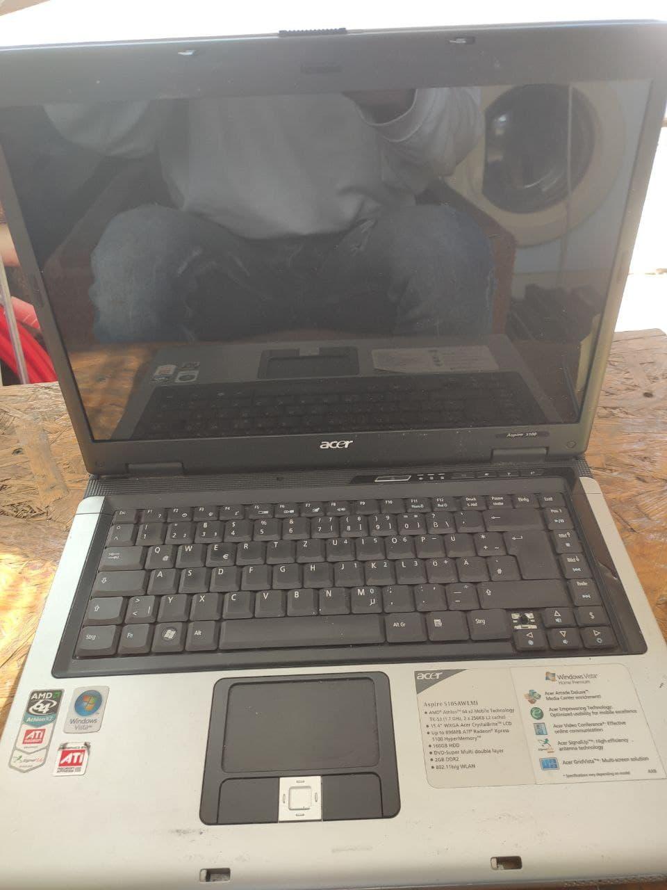Ноутбук на запчастини Acer aspire 5100