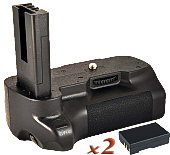Батарейна ручка Phottix BP-D60 Premium + 2x En-El9 для Nikon D40, D60, D3000 [MaximalPower]