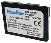 Аналог Nikon En-El2 (MaximalPower 1200mAh). Акумулятор для Nikon Coolpix 2500, 3500, SQ