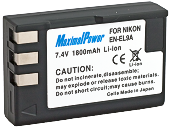 Аналог Nikon En-El9/En-El9a (MaximalPower 1800mAh). Аккумулятор для Nikon D40, D60, D3000, D5000