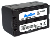 Аналог Panasonic CGR-D220/CGR-D16 (MaximalPower 2500mAh). Акумулятор для Panasonic AG,NV, PV, DZ серій