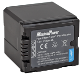 Аналог Panasonic VW-VBG260 (MaximalPower 2500mAh). Аккумулятор для Panasonic AG/HDC/SDR/VDR серии - фото 1 - id-p493806267