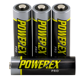 Набір пальчикових акумуляторів PowerEx PRO AA 2700 mAh [4 штуки]