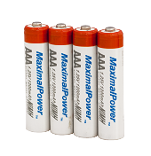 Набір пальчикових акумуляторів 4x AAA (MaximalPower 1200mAh)