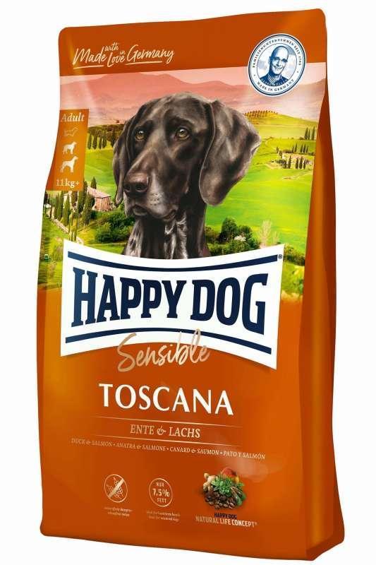 Корм для собак Happy Dog Sens Toscana для кастрованих собак | Корм для собак Happy Dog Sens Toscana з надмірною вагою, 12.5кг